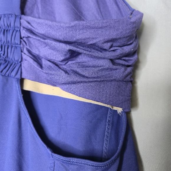 Lululemon Turbo Tank With Built In Bra Blue Size 8 - Picture 6 of 7